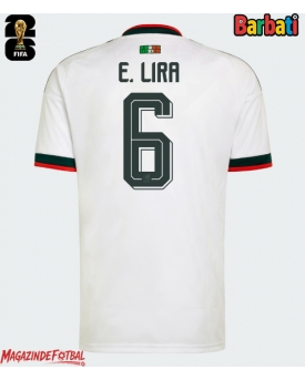 Mexic Erik Lira #6 Tricou Fotbal Replică Mondial 2026 Barbati Deplasare Mexic Erik Lira #6 Tricou Fotbal Replică Mondial 2026 Barbati Deplasare